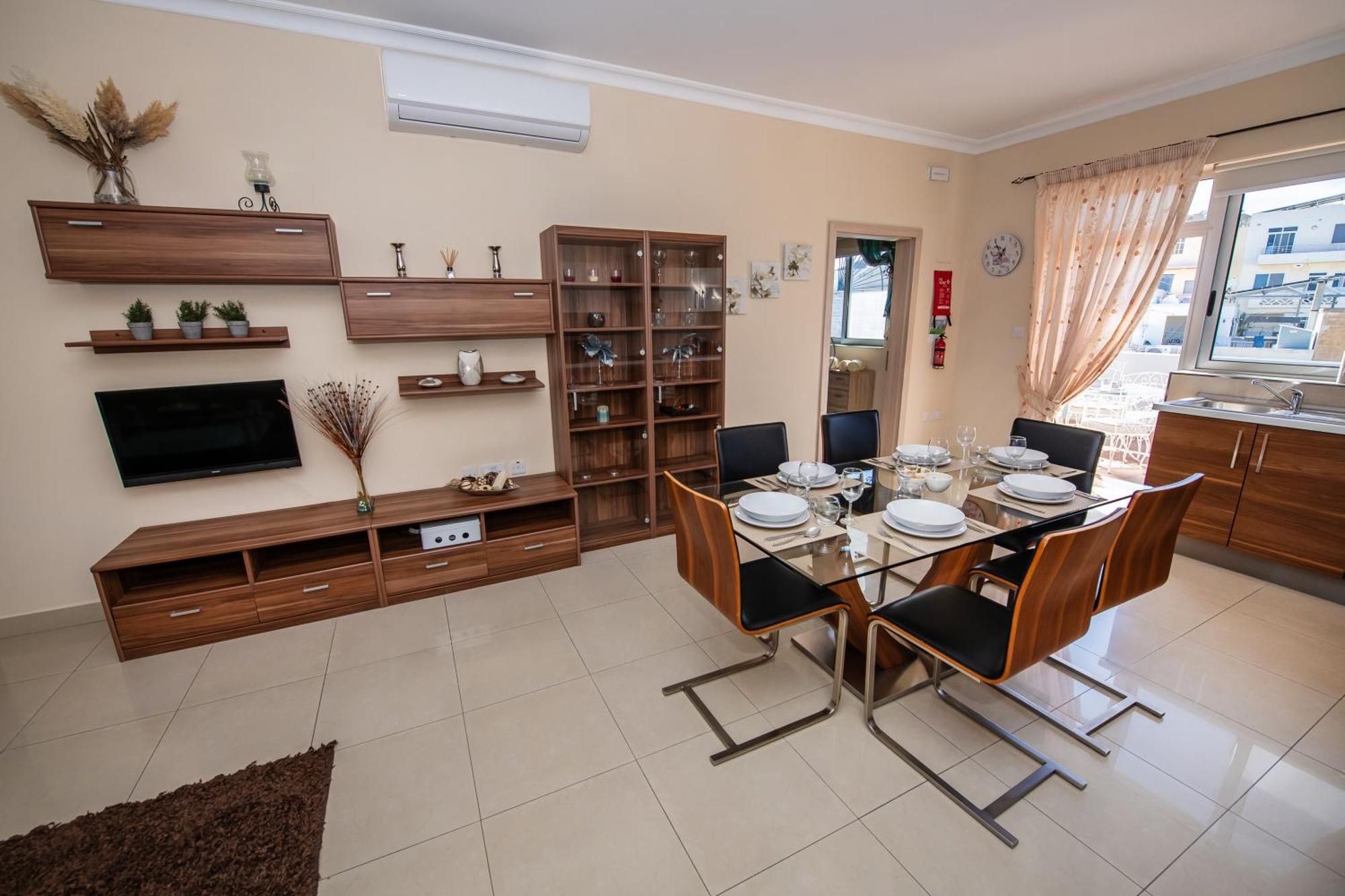 Appartamento Francis Flats Modern Penthouse Mellieħa Esterno foto