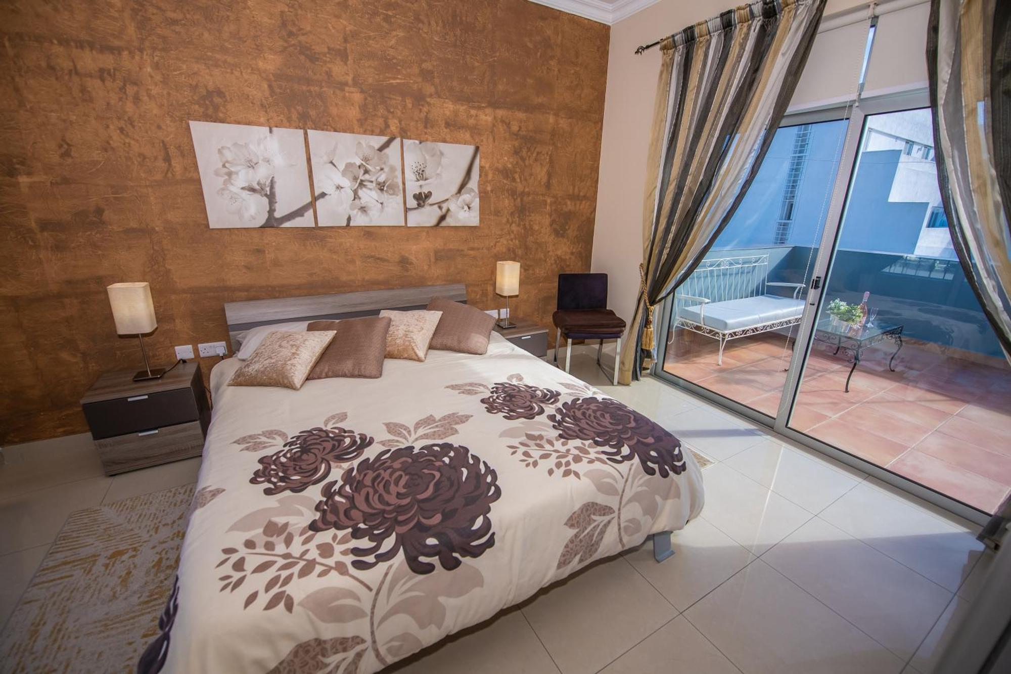 Appartamento Francis Flats Modern Penthouse Mellieħa Esterno foto
