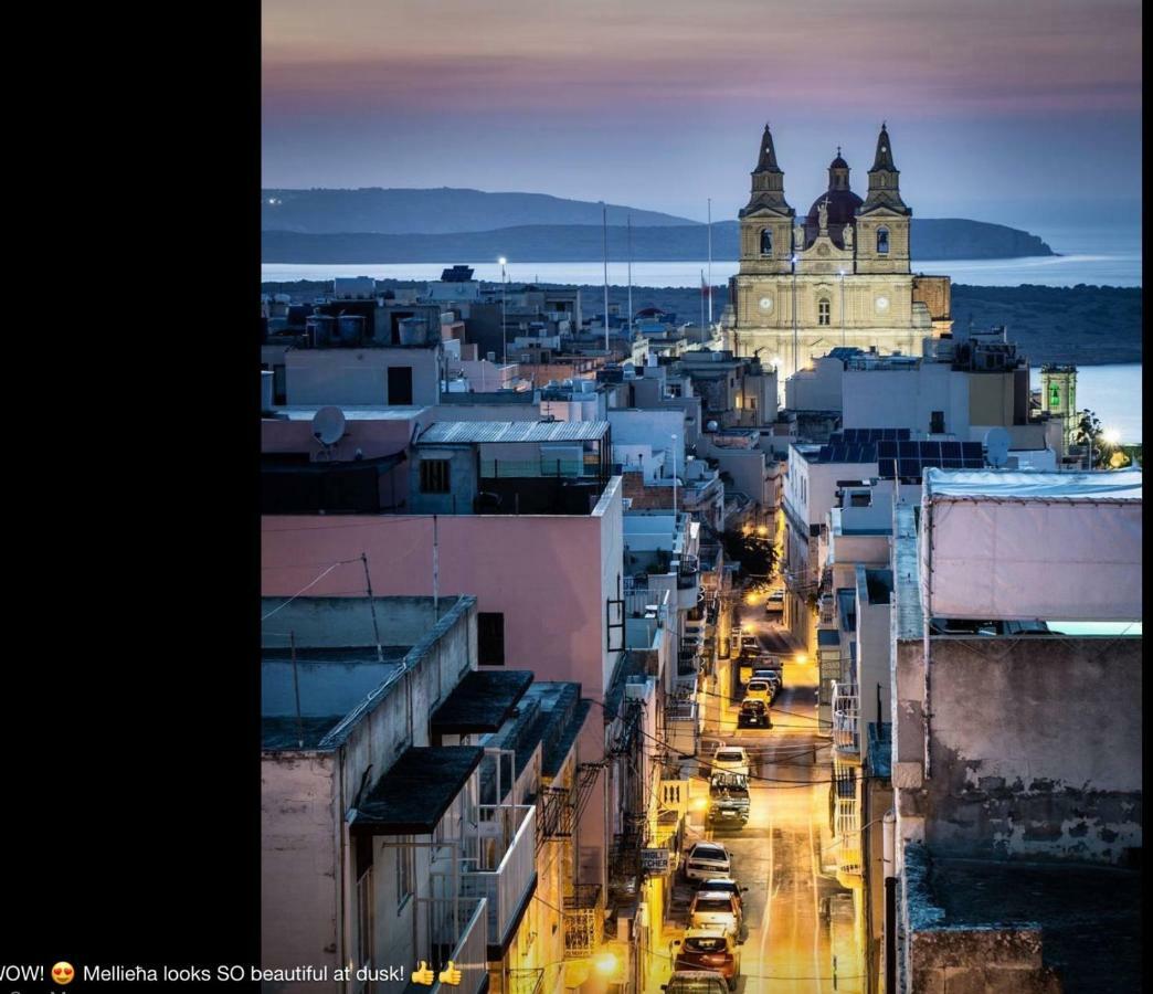 Appartamento Francis Flats Modern Penthouse Mellieħa Esterno foto